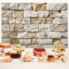 10x6.5 ft Jerusalem Stone Wall Backdrop Ancient Jerusalem Buildings Photo Backdrops Old City Jerusalem Israel Cityscape Photography Background Party Supplies Room Decor Banner Photo Booth Props view 3