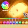 LOVERUIS Cute Night Light for Kids Cat Night-Light Baby Girl Squishy NightLight 1/3 Hour Timer Kitty Light Dimmable Nursery Lamp Colorful Nightlight Gift for Kid Toddler Kawaii Bedroom (CAT) view 2