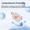 Case for Anker Soundcore Select 4 Go Bluetooth Speaker,NOUKAJU Silicone Protective Cover,Drop-Proof,Scratch-Proof,Shock-Proof,Dust-Proof,Protective Case for Soundcore Select 4 Go(White) view 3