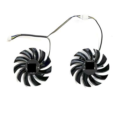AYYDXRK 2FAN 75MM 4PIN Compatible with GTX660ti 660 650ti 560 AMP Graphics Card Replacement Fan