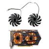 AYYDXRK 2FAN 75MM 4PIN Compatible with GTX660ti 660 650ti 560 AMP Graphics Card Replacement Fan view 2