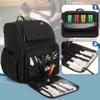 BAFASO Large Insulated Hairdresser Bag with 2 Removable Pouches, Black view 3