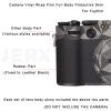 Anti-Scratch Camera Cover Skin Sticker for Fujifilm X100V Protector Vinyl Film Skin Protective Decoration(Wave Gold) view 2