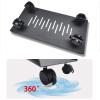 Adjustable Monitor Stand PC Tower Stand, Metal CPU Stand with Rolling Caster Wheels - Heavy Duty Desktop Stand PC Cart PC Tower Floor Stand for Most Gaming PCs Arm Monitor(White,440*220mm) view 4