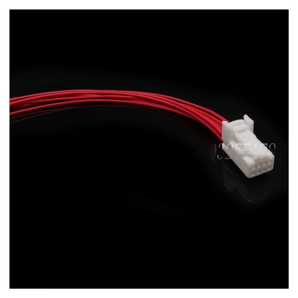 1 set 8-pin 1565804-2 1376352-1 For car navigation multimedia cable connector 1717103-1 90980-12221 Car cable(Female 20cm wires)