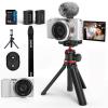ORDRO 5K Digital Cameras for Photography - 64MP 12X Optical Zoom Travel Content Creator Camera & YouTube Vlogging Camera with Flip Screen, Microphone & Tripod Grip, 64GB Memory Card(White) view 1