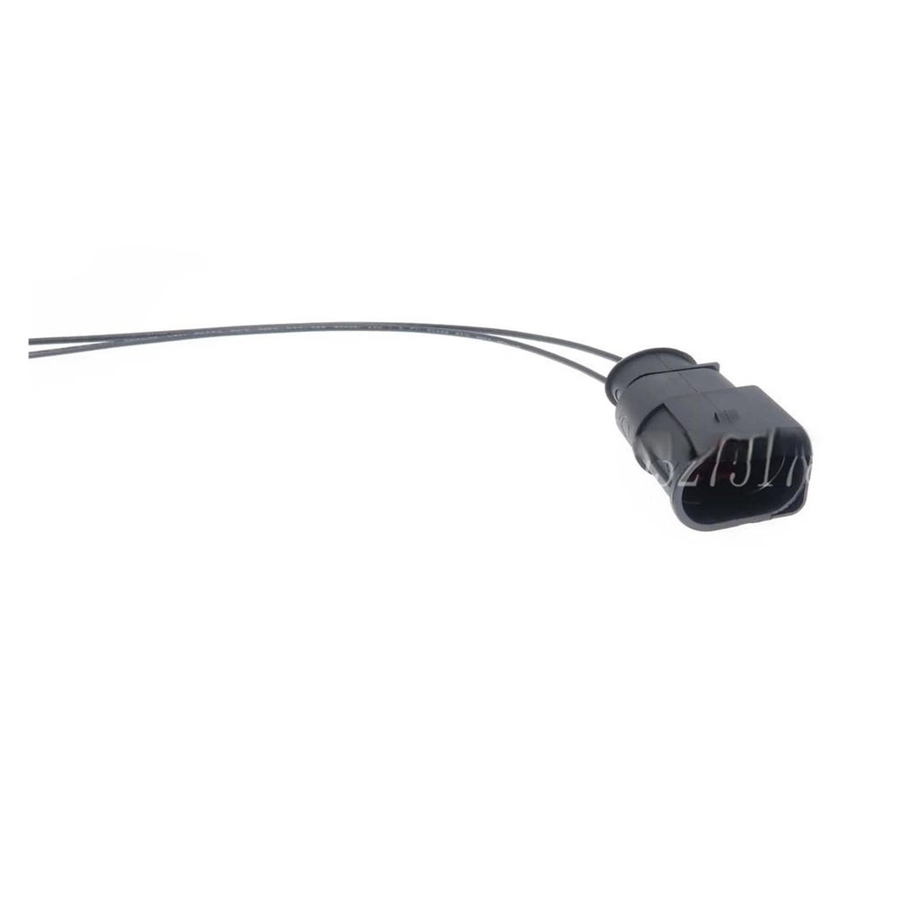 1 Set 2 Pin 1jvw 3752 1j383852 1J0 973 752 Waterproof Car Fan Wiring Harness 1J0 973 852 Car Accessory Linker(Male 20cm wires)