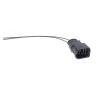 1 Set 2 Pin 1jvw 3752 1j383852 1J0 973 752 Waterproof Car Fan Wiring Harness 1J0 973 852 Car Accessory Linker(Male 20cm wires) view 1