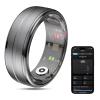 MagLoop Smart Ring Health Tracker for Men/Women,Fitness Ring Sleep Tracker,Fast Charging for Long-Lasting Use,for Pedometer Exercise,Monitor Sleep, Heart Rate, Stress,Waterproof (Black, 12) view 1