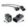 1 set 4-pin 1-967640-1 8E0 971 934 968399-1 LPG Converter Automotive Wiring Harness Automotive Rearview Camera with Terminal Connector(Female 20cm wires) view 2