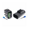 1 set 4-pin 1-967640-1 8E0 971 934 968399-1 LPG Converter Automotive Wiring Harness Automotive Rearview Camera with Terminal Connector(Female 20cm wires) view 3