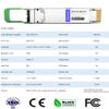 400GBASE-FR4 QSFP-DD Transceiver Module,Compatible with Juniper Networks QDD-400G-FR4,400G QSFP-DD FR4 PAM4 Optical Transceiver CWDM4 2km Duplex LC SMF with FEC view 2
