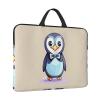 Cute Penguin Prints Print Laptop Sleeve,Laptop Case With Handle,14 Inch Fashion Laptop Case Bag,Travel Computer Bag view 2