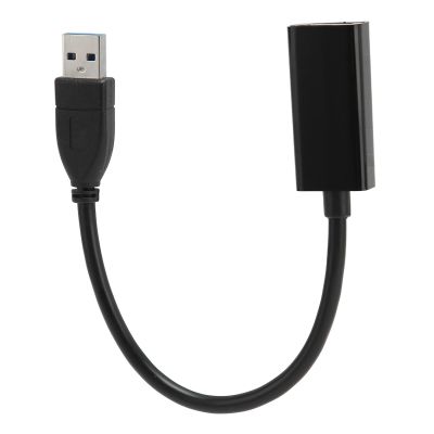 Yunseity USB3.0 to HD Multimedia Interface Adapter, 1080P Video Adapter Converter, 5Gbps, Multiple Task View for 10 8 7 Gaming, Home Theater, Video Conferencing
