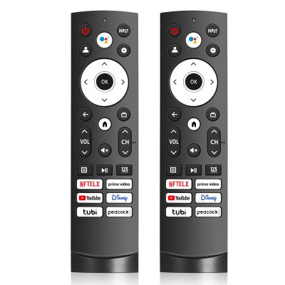 Pack of 2 Replacement Remote Control for Hisense Smart Google TV