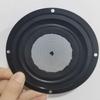 2 Pack 2"/3"/4" 52mm 78mm 105mm Woofer Vibrating Membrane Iron Rubber Vibration Diaphragm Plate Replacement Passive Radiator Film Bass Speaker Subwoofer Loudspeaker Audio Repair (2pcs/4inch(round)) view 3