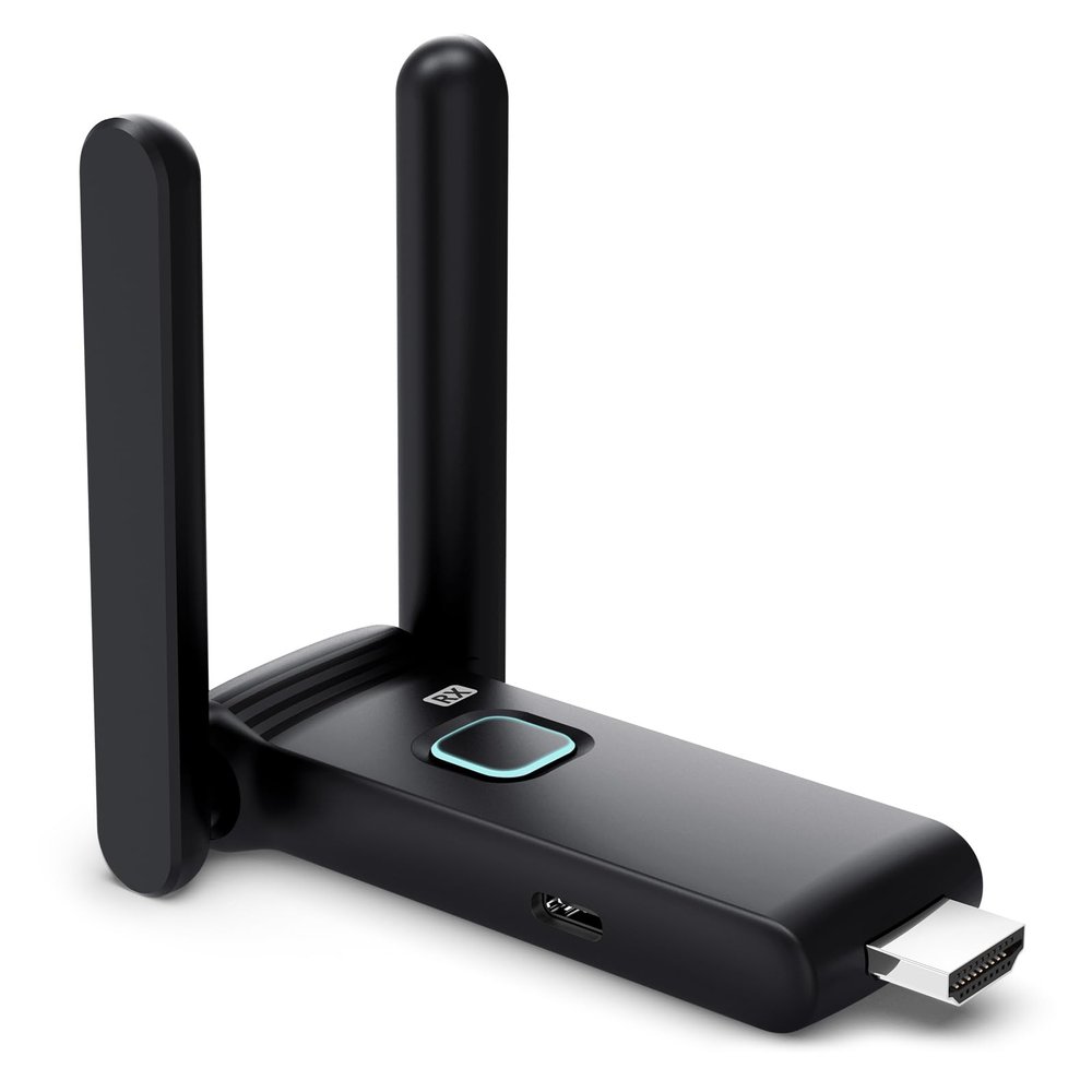 YUYUNLOMN G58 Wireless HDMI Receiver,Used to Match The G58 Wireless HDMI Transmitter. One Transmitter Can Match Up to 6 Receivers and Can Be Used for Multiple Displays/TVs/Projectors