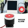 The Lord of the Tools 2pcs DC 12V 120DB Indoor Siren Wired Mini Siren Horn Siren with 3.5mm Jack Connector Compatible with GSM Alarm Home Safe Alarm view 2