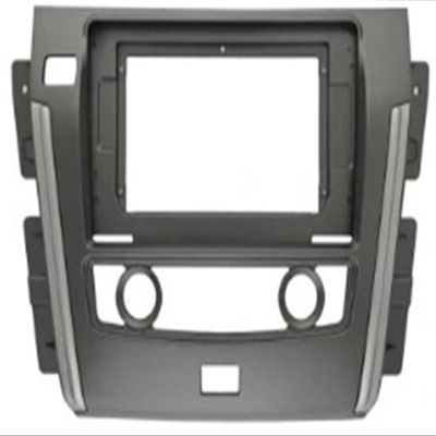 BBLKLQJDM Stereo Dash kit 10.1 Inch Car Radio Fascia Compatible with Nissan Patrol 2015+ DVD GPS MP5 Android Player Stereo Panel Dash Frame Installation