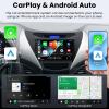 4Core+64GB ROM Car Radio Stereo for Hyundai Elantra 2011-2013: 5GWiFi 9 Inch 1280 * 800P IPS Touchscreen for Elantra Radio Upgrade with Wireless CarPlay/Android Auto Bluetooth Backup Camera GPS FM view 2
