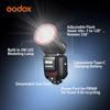 GODOX V100 C Godox Flash for Canon - 100Ws TTL Flash for Canon EOS Cameras, Touchscreen Control, 400-Full-Power-Flashes, 1.7s Recycle Time, 2.4G Wireless with External-Flash view 4