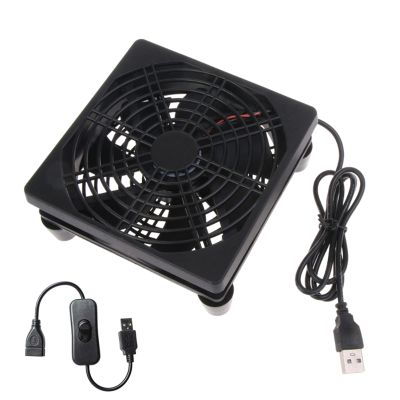 120mm Cooling Fan Router Cooling Fan for Computer Cases Mining Rig CPU Coolers Computer Fan 5V USB Powerd