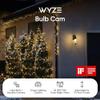 WYZE Bulb Cam Security Camera, 2K HD Outdoor Light Bulb Camera, Color Night Vision, Dimmable LED Bulb, Motion Detection, Siren Alarm, Works w/Alexa/Google Assistant. Free Expert Support view 3