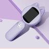 Kids Microscope HD IPS Screen 3 Gears LED Light Brightness Portable Handheld Magnifying Glass Kids Pocket Microscope Kid Mini Scope Kids Digital Microscope (Purple) view 3