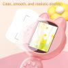 Kids Microscope HD IPS Screen 3 Gears LED Light Brightness Portable Handheld Magnifying Glass Kids Pocket Microscope Kid Mini Scope Kids Digital Microscope (Purple) view 4