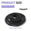uxcell 100 Pcs Recorder Rubber Belts, Folded Length 40-135mm Cassette Recorder Belt Machine Repair Mix Flat Cassette Tape Machine Rubber Belts for DVD CD LD VCR Repeater Drives, Width 1mm view 2