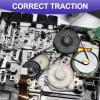 uxcell 100 Pcs Recorder Rubber Belts, Folded Length 40-135mm Cassette Recorder Belt Machine Repair Mix Flat Cassette Tape Machine Rubber Belts for DVD CD LD VCR Repeater Drives, Width 1mm view 4