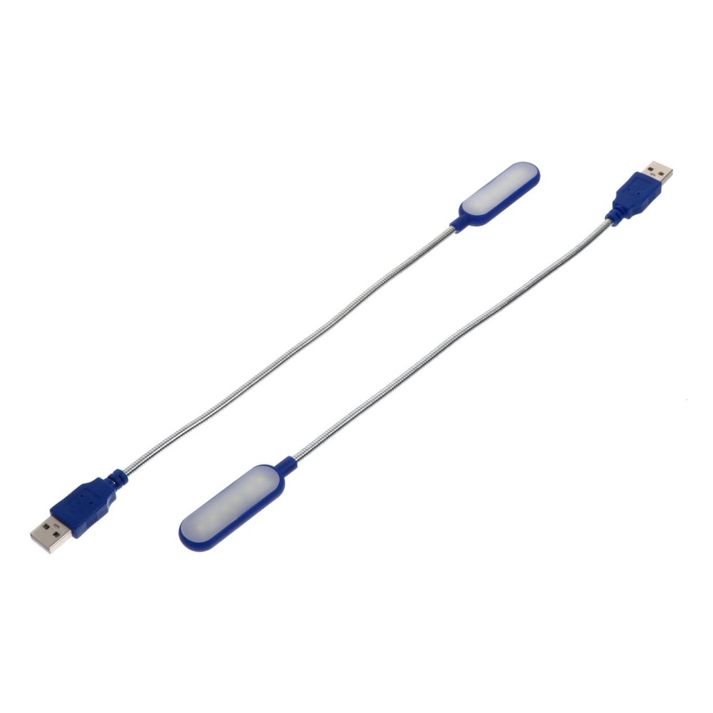 CONGARTENO 2pcs Portable USB Mini Laptop Lamp with Flexible Neck for Reading Study and Travel Compact Eye-Caring Led Light for Home Office and Camping Lightweight and Design