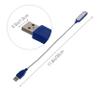 CONGARTENO 2pcs Portable USB Mini Laptop Lamp with Flexible Neck for Reading Study and Travel Compact Eye-Caring Led Light for Home Office and Camping Lightweight and Design view 2