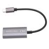 Type C to HD Multimedia Interface Video Card, 4K 1080P, VLC OBS Amcap Support, Portable Aluminum Alloy, Plug and Play, OS X Compatibility, Sound Visual Experience view 1