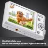 4K 50MP Digital Camera, Vlogging Camera with 16x Digital Zoom, Anti Shake Autofocus Retro Compact Camera 2.8 Inch Screen, Built in Flash, Mini Camera for Kids Teens (White) view 4