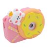 BTSEURY Digital Video Camera, Dual Lens 1080P Digital Camera, Auto Focus Compact Small Camera Play Music Games with Various Filters Cartoon Photo Frames Shockproof (Pink) view 2