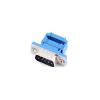 ACGTUY 5Pcs DB9 DB15 DB25 DB37 DIDC9/DIDC15/DIDC25/DIDC37 Male Female p/Lug Serial Port Connector IDC Crimp Type D-SUB Rs232 Adapter(DB9 Male) view 1