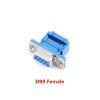 ACGTUY 5Pcs DB9 DB15 DB25 DB37 DIDC9/DIDC15/DIDC25/DIDC37 Male Female p/Lug Serial Port Connector IDC Crimp Type D-SUB Rs232 Adapter(DB9 Male) view 3