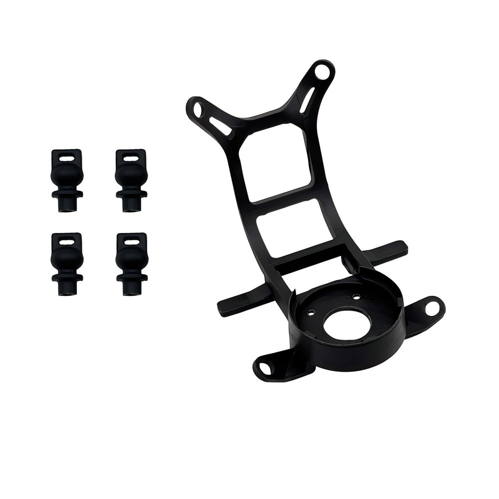 ZWLLKJGS DJI Air 3 Replacement Accessories Gimbal Shock Lower Bracket+Gimbal Shock Absorber Ball Repair Parts DJI Air 3 Drone Accessories Gimbal Rubber Damper Spare Parts