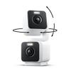 WYZE Duo Cam Pan Indoor/Outdoor IP65 2K 360 Pan/Tilt Smart Home Security Camera with Color Night Vision, Compatible with Alexa & Google Assistant, White view 1