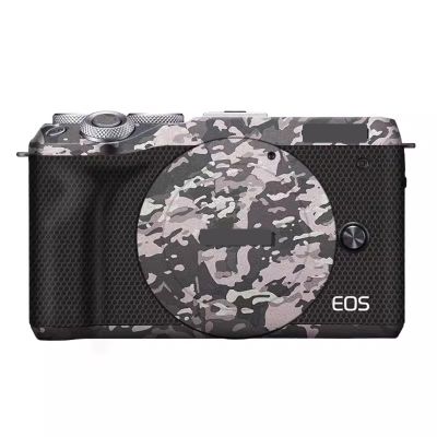 Camera Body Sticker Protective Skin Film Kit Skin Accessories for Canon EOS M6 Mark II Vinyl Wrap Decals M6MII M6M2 (Field Camouflage)