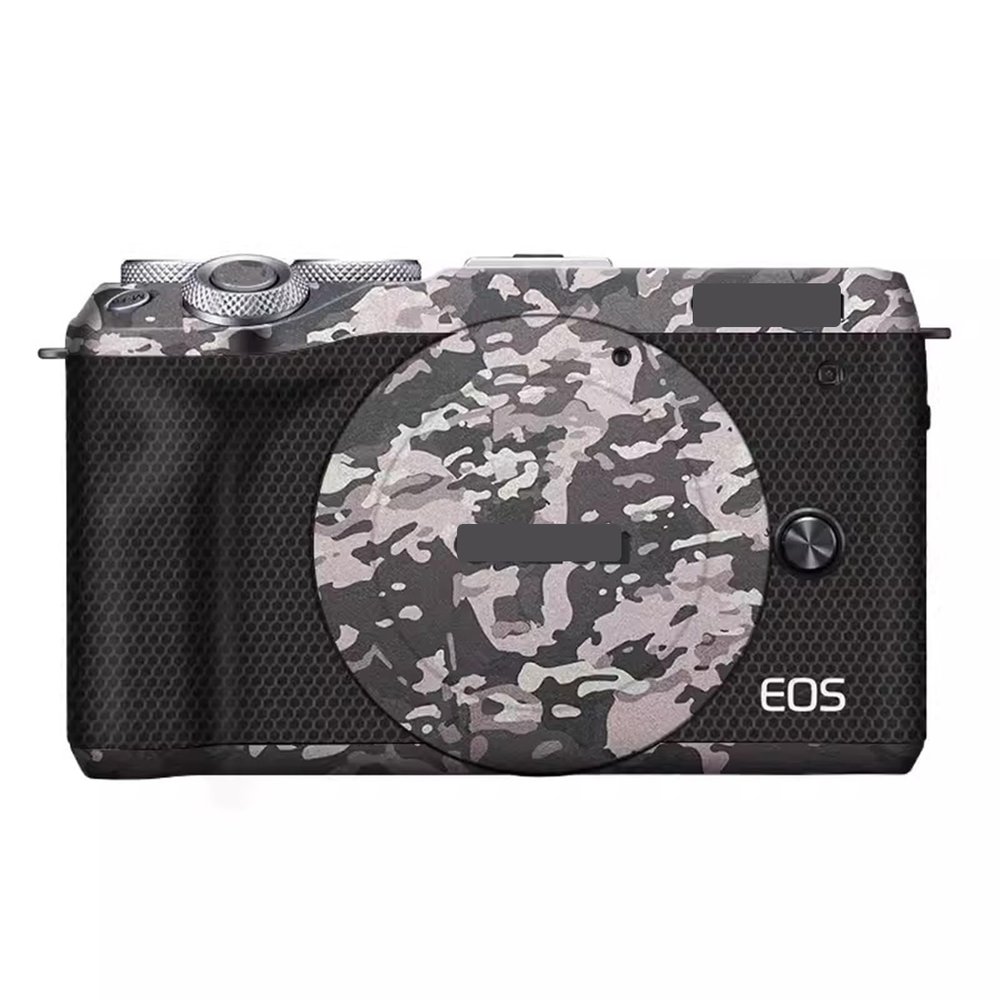 Camera Body Sticker Protective Skin Film Kit Skin Accessories for Canon EOS M6 Mark II Vinyl Wrap Decals M6MII M6M2 (Field Camouflage)