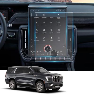 2026 GMC Yukon Screen Protector for 2025 2026 GMC Yukon (AT4, AT4 Ultimate, Denali, Denali Ultimate, XL) 16.8" Media Infotainment Screen Cover Screen Saver 2026 GMC Yukon Accessories Nano Film 2 Pack