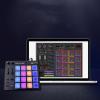 MIDI Controller Beat Maker Machine Portable Mini MIDI Controller Pad with 16 RGB Illuminated Beat Pads view 2