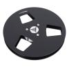 Empty Tape Reel, 5 Inch Open Reel Sound Tape Empty Reel High Strength Aluminum Alloy for 1/4 Inch Tape (Black) view 2