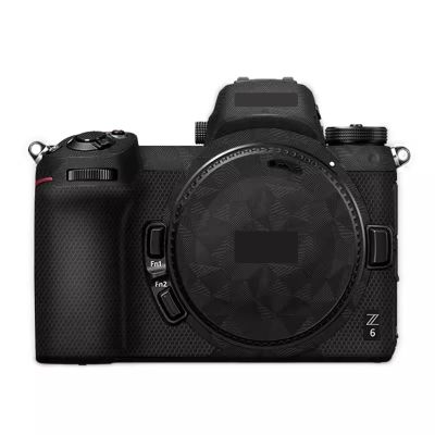 Anti-Scratch Camera Sticker Coat Wrap Protective Film Body Protector Skin Cover for Nikon Z6 Z7(Triangle Black)