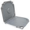 CFTGIW 10 I Empty Tape Reel Storage Box Scratch Full Open Reel Sound Tape Box for Sound Tapes Gray Easy to Organize and Identify Each Your Tapes Simply Write Details (Grey) view 1