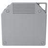 CFTGIW 10 I Empty Tape Reel Storage Box Scratch Full Open Reel Sound Tape Box for Sound Tapes Gray Easy to Organize and Identify Each Your Tapes Simply Write Details (Grey) view 3