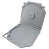 CFTGIW 10 I Empty Tape Reel Storage Box Scratch Full Open Reel Sound Tape Box for Sound Tapes Gray Easy to Organize and Identify Each Your Tapes Simply Write Details (Grey) view 4