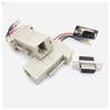 ACGTUY DB9 Male Female DB9 9PIN Serial Port Connector to RJ45 Female Adapter D-SUB RS232 COM Port to LAN Ethernet Port Converter(Female) view 3